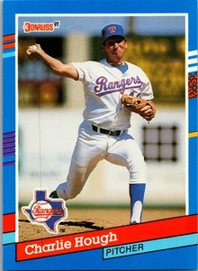1991 Donruss #146b Charlie Hough - Picture 1 of 2