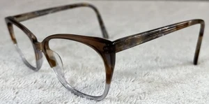 Kliik Women’s Brown Mauve Silver Cat Eye S402 K-720 Eyeglasses Frames 48-15-135 - Picture 1 of 8