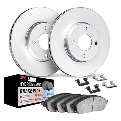 For Toyota Prius C 12-19 Brake Kit DFC Geospec Plain Front Brake Kit w 4000 Foto 1 de 4