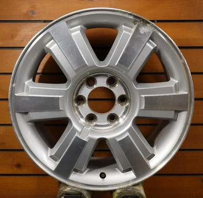 "Llanta de fábrica de 20"" para camioneta Ford F150 plateada mecanizada OEM 3646 2006-2008" Foto 1 de 4