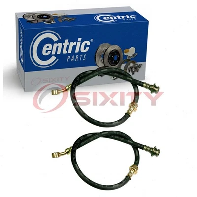 2 pc Centric Front Brake Hydraulic Hoses for 2004-2015 Ford F-750 Hoses zk - Image 1 of 4