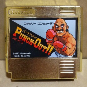 PUNCH OUT GOLD VERSION NINTENDO  FAMICOM / NES  FC SUPER RARE!