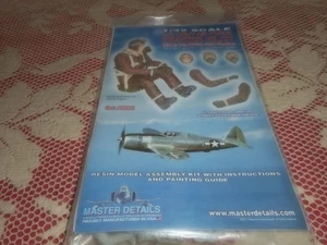 MASTER DETAILS 32032, 1/32 U.S. ARMY AIR FORCE FIGHTER PILOT RESIN MODEL KIT - Picture 1 of 4