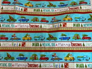 Best Tree On Lot #21757 Cotton Fabric Ingrid Slyder Northcott 3yds Christmas - Picture 1 of 6