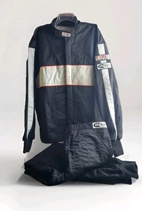 Chaqueta y pantalones de conducción de carreras G-FORCE GF505 XL negros triple capa 4385XLGBK 4386 - Imagen 1 de 14
