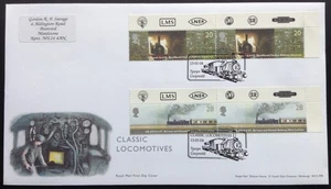 2004 Classic Locomotives 2x20p 2x28p + Margins on First Day Cover, Tywyn S/H/S - Picture 1 of 2