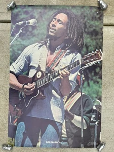 VINTAGE 1977 BOB MARLEY POSTER - Picture 1 of 5