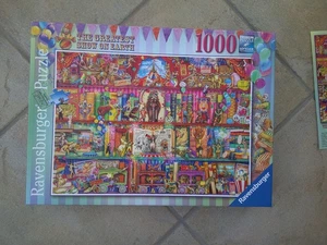 RAVENSBURGER GREATEST SHOW ON EARTH PUZZLE 1000 PEZZI COMPLETO SPEDIZIONE GRATUITA UK - Foto 1 di 3