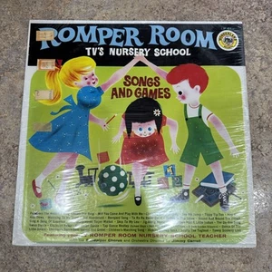 1974 Romper Room TVs Nursery School Songs and Games Wonderland 12" Records New - Picture 1 of 2