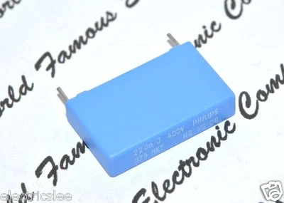 4pcs - PHILIPS MKT373 0.22uF (220nF) 400V 5% pitch:22.5mm Film Capacitor - Изображение 1 из 3