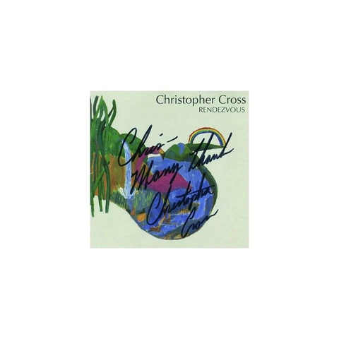 Christopher Cross - Autograph - Signed CD - Renezvous Cover