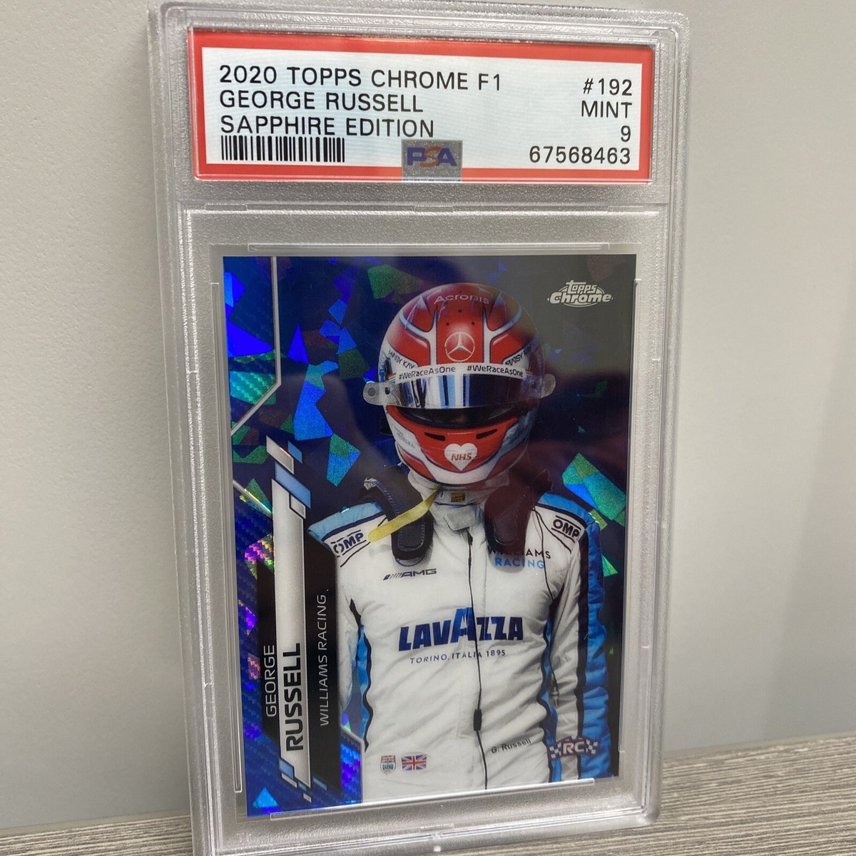 2020 topps chrome sapphire f1 角田 psa9 2020 Topps Chrome