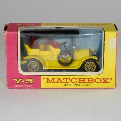Matchbox Models of Yesteryear Y-5 1907 Peugeot, OVP - Bild 1 von 4