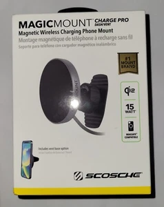 Scosche - MagicMount Pro Charge Qi2 Magnetic Wireless Charging Phone Mount - Photo 1 sur 1