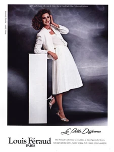 1981 Louis Feraud Paris: La Belle Difference Vintage Print Ad - Picture 1 of 1
