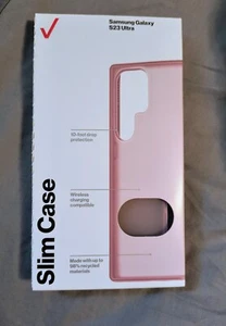 Galaxy Ultra Pink S23 Samsung Slim Phone Case - Picture 1 of 8