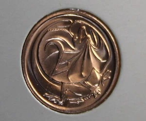 * 1987  2  CENT  SPECIMEN UNCIRCULATED  DECIMAL LUSTROUS   #AF832 - Picture 1 of 8