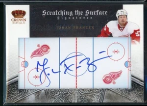 2010-11 Panini Crown Royale Scratching The Surface Signatures #51 Johan Franzen - Picture 1 of 2