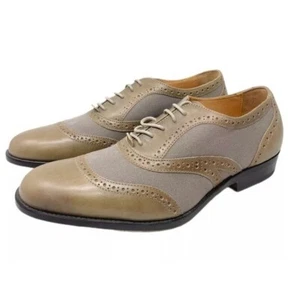 Vivienne Westwood Herren Brogue Flügelspitze Oxford Derby Leder Elegant Schuhe Größe S39 - Bild 1 von 11