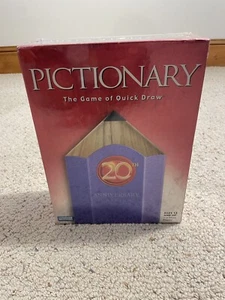 Pictionary The Game of Quick Draw 20th Anniversary Edition Parker Brother SEALED - Picture 1 of 5