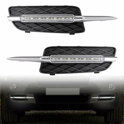 Luz de circulación diurna LED DRL antiniebla luces de conducción para BMW X5 E70 2007-2010 Foto 1 de 4