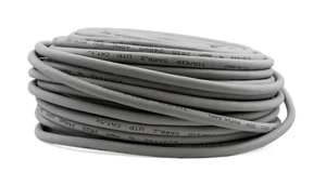 Cable de red LAN Internet PTC Cat 5e gris parche 100 pies - Imagen 1 de 7
