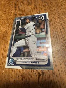 Bowman Chrome Prospects 2024 - Spencer Jones #BCP-32 - Yankees de Nueva York - Imagen 1 de 2