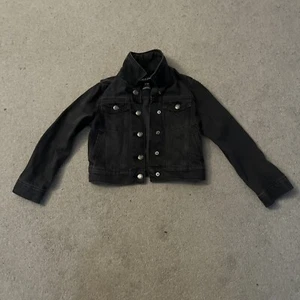 Cat & Jack Gray Jean Jacket Girls M (8) - Photo 1/4