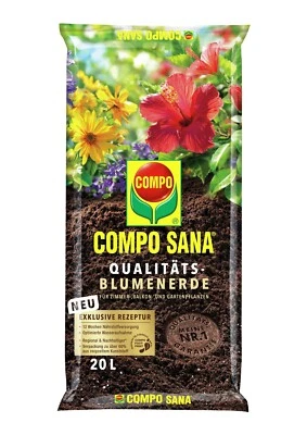 COMPO SANA® Qualitäts-Blumenerde 20 Liter - Bild 1 von 4