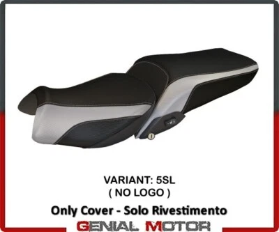 Rivestimento sella Olbia 1 Argento (SL)T.I. T.I. per BMW R 1200 RT 2014 > 2018 - Immagine 1 di 2