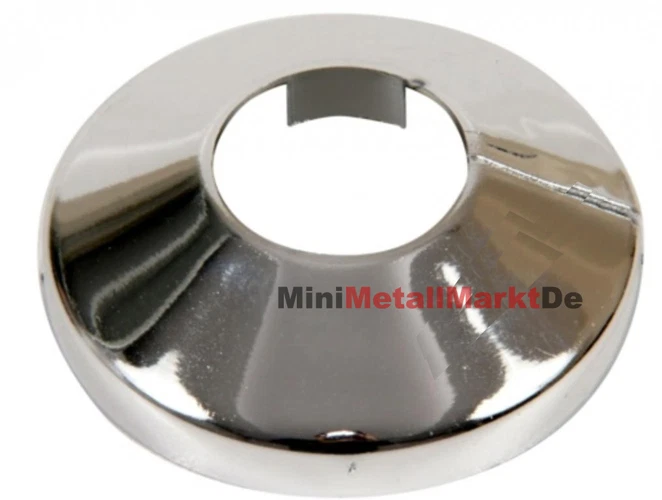 ROSETTEN 15 16 18 22 28 WEIß CHROM HEIZUNGSROHR HEIZKÖRPER HT PP ALUVERBUNDROHR - Bild 1 von 1