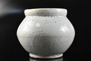 M2065: XF Korean Li Dynasty White glaze Shapely DECORATIVE VASE Pot
