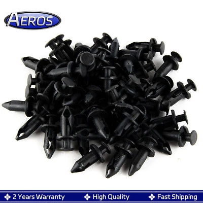 For Honda Rancher Foreman Rubicon Rincon Retainer Fastener Rivets Clips 100pcs - Imagem 1 de 4