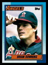 1990 Topps Brian Downing  California Angels #635 NM-MINT Baseball Card