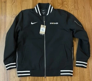 Nike Herren Coach Prime Deion Sanders 2.0 schwarz Bomberjacke neu mit Etikett Large - Bild 1 von 1