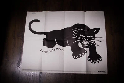 BLACK PANTHER PARTY 40th ANNIVERSARY French Political Vintage Original Poster - image 1 of 4