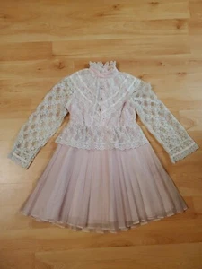 GUC (minor flaws) Vintage Star For Girls dress, Size 8 - Picture 1 of 11