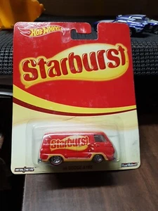 Hot Wheels Pop Culture Starburst `66 DODGE A100 Metal/Metal Real Riders - Picture 1 of 2