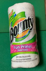 Bounty 90 Blatt Rolle Fun Prints - PEANUTS/SNOOPY - original versiegelt/nie benutzt - Bild 1 von 3