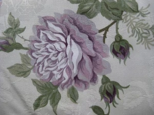 2 Waverly Fairfield Volants Ambridge Rose Amethyst Flieder Lavendel Blumen kariert  - Bild 1 von 11