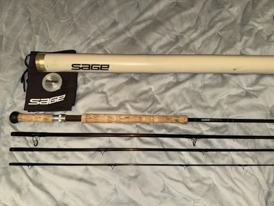 Sage Graphite iii Gfl 9140-4 14ft #9 4 Pce Salmon Fly Fishing Rod - Image 1 of 4
