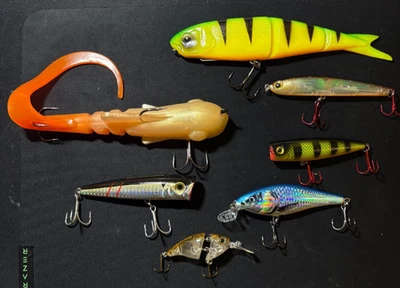 Storm, Spro, Savage Gear, Fox etc. Mixed Soft & Plastic Lures, Mint  Job Lot. - Image 1 of 4
