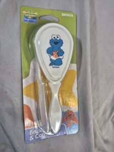 Sesame Street Baby Brush & Comb Set Cookie Monster NIP Infant Grooming SB98016 - Picture 1 of 3