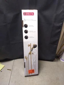 Delta 53021-CZ-PK 3 Spray Pared Portátil Cabezal de Ducha Barra Deslizante Champagne Bronce - Imagen 1 de 10