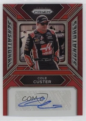 2024 Panini Prizm Sensational Signatures Red Prizm /99 Cole Custer #SS-CCR Auto - Image 1 of 2