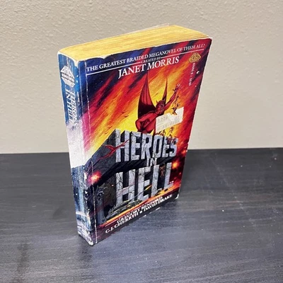 Heroes in Hell Janet Morris 1st Baen PB 1986 Horror Paperback Anthology Foto 1 de 4