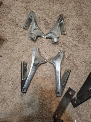 Juego de esquinas de riel de techo Ford Country Squire 1971 72 OEM D12B-6255140 Foto 1 de 4