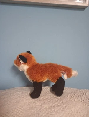 Douglas Francine Red Fox Plush Toy Stuffed Animal 8" Realistic Standing Fox Toy  - Image 1 of 4