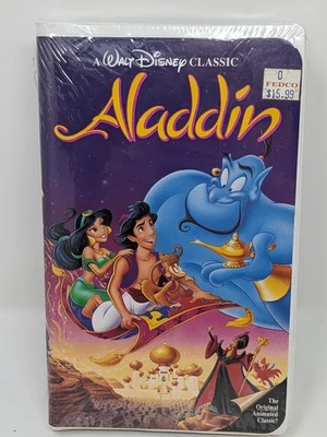 Disney Black Diamond VHS Aladdin Sealed NEU - Bild 1 von 4