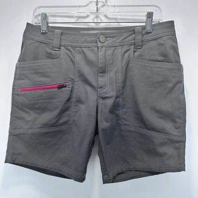 Pantalones Cortos Terra Icebreaker Mujer Talla 6 Mezcla de Lana Merino Gris Carga Senderismo Foto 1 de 4